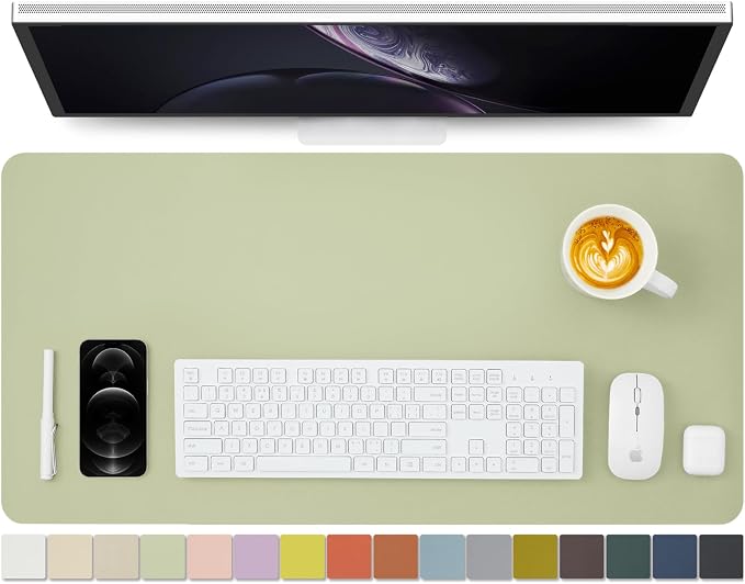 Leather Desk Mat by HOMIEAZICOZI