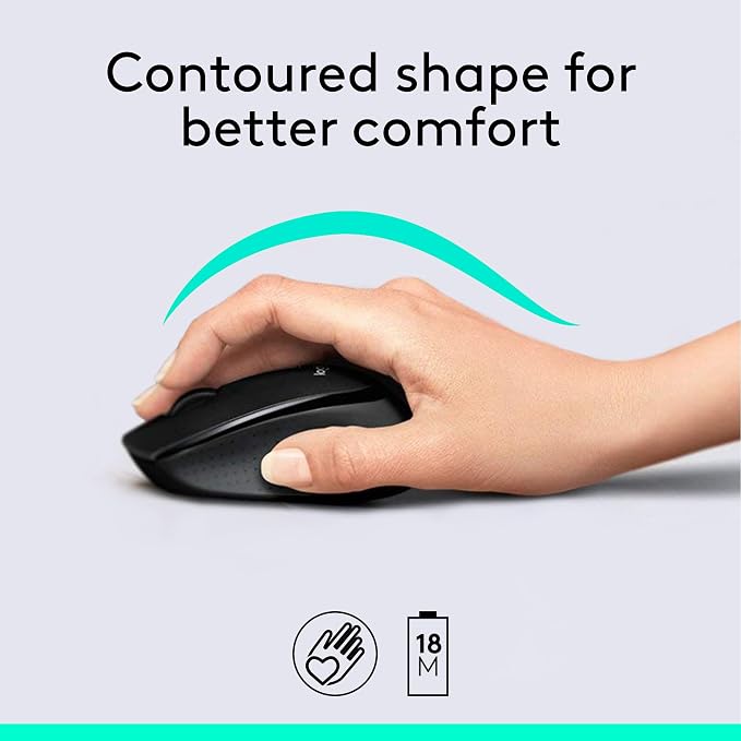 Logitech MK345 Wireless Keyboard and Mouse Combo - Image 3