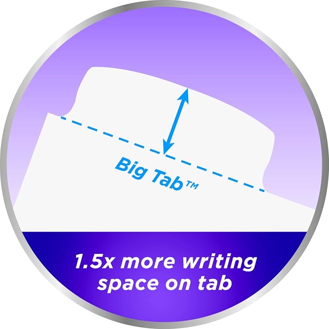 Avery Big Tab Write & Erase Durable Plastic Dividers - Image 5