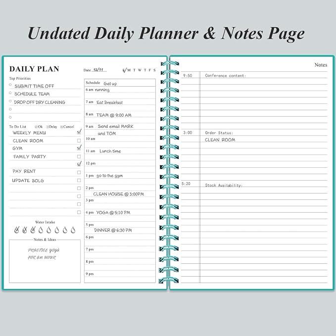 Daily Planner Undated - Image 3