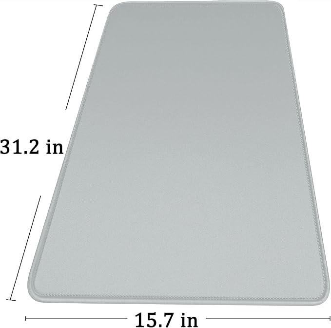 Large Gaming Mouse Pad with Stitched Edges, Durable Non-Slip Natural Rubber Base - Image 6