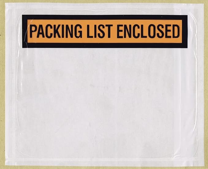 1000 Pcs Packing List Envelopes Pouches 4.5”x 5.5”, Packing Envelopes - Image 5