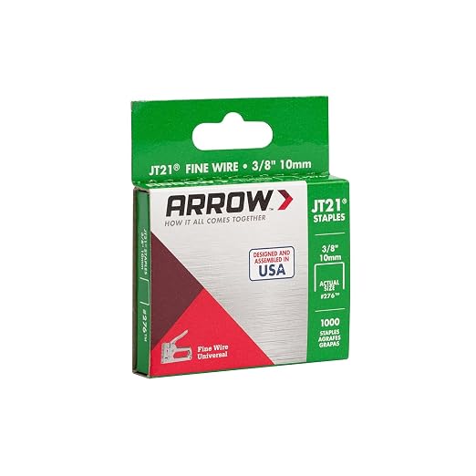 Arrow 276 JT21 Thin Wire Staples - Image 7