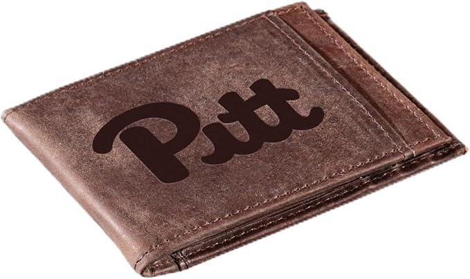 Team Sports America NCAA University of Pittsburgh Front Pocket Slim Wallet by TeamSportsAmerica