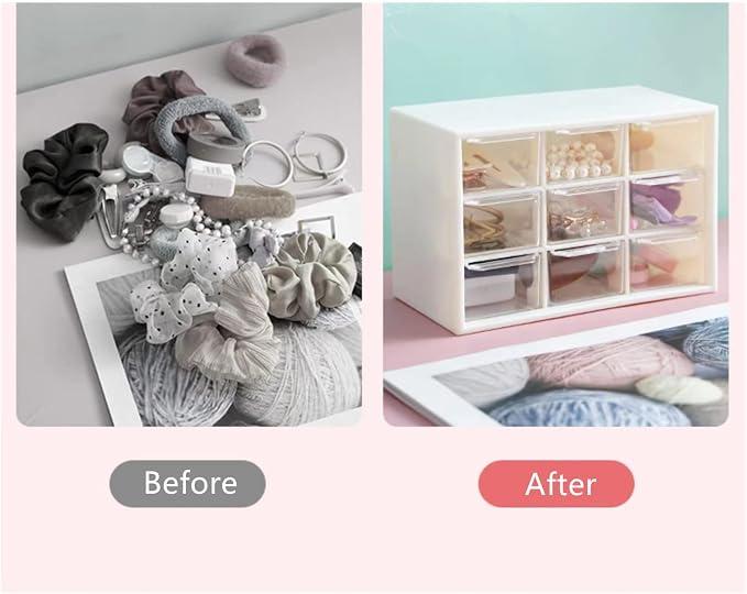 Feadily 2PCS Small Drawer Organizer - Image 5