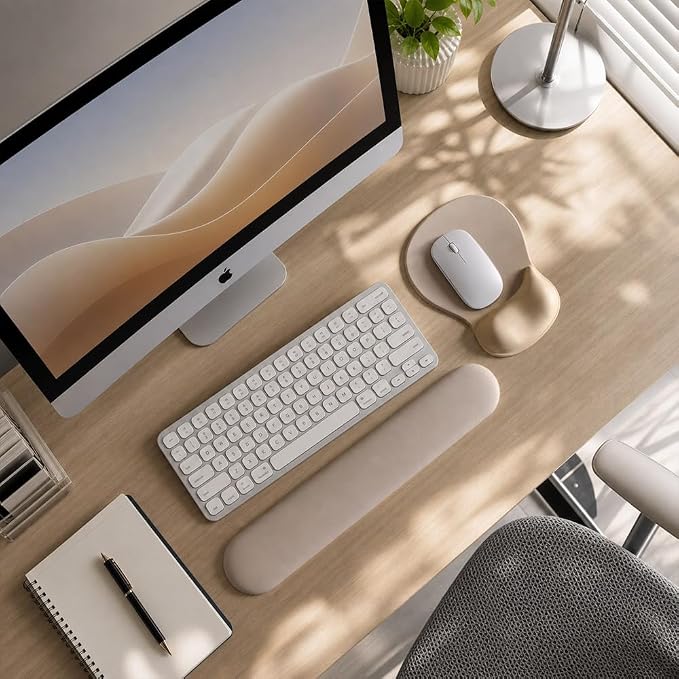 ErgoComfort Gel Wrist Rest Mouse Pad-Ergonomic Office Mousepad - Image 2