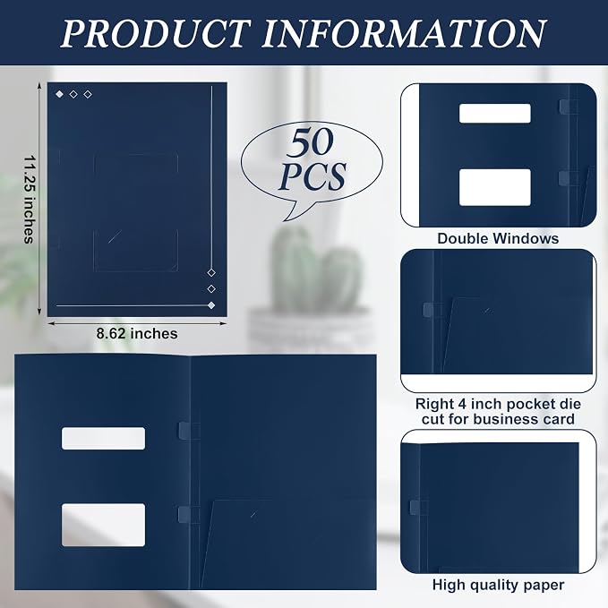 Marspark 50 Count Tax Return Folders - Image 3
