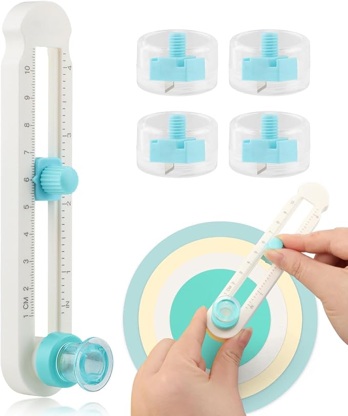 Rotary Circle Cutter – 0.6"-4" Radius Knife by Unknown