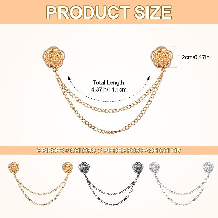 6pcs Magnetic Clothing Clips - Image 2