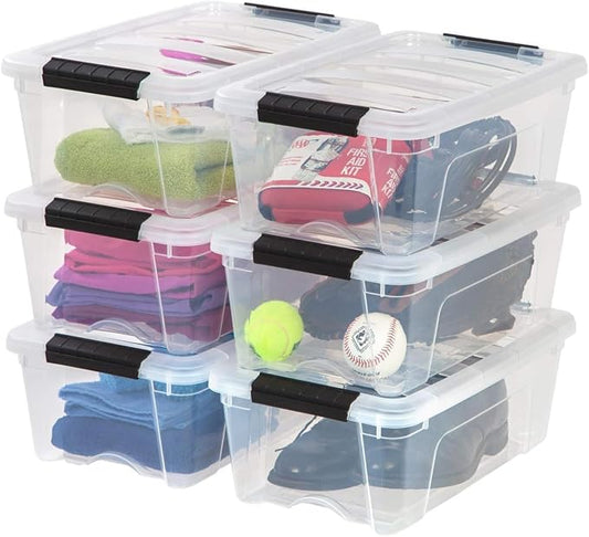 IRIS USA 13 QT Plastic Storage Box by IRISUSA