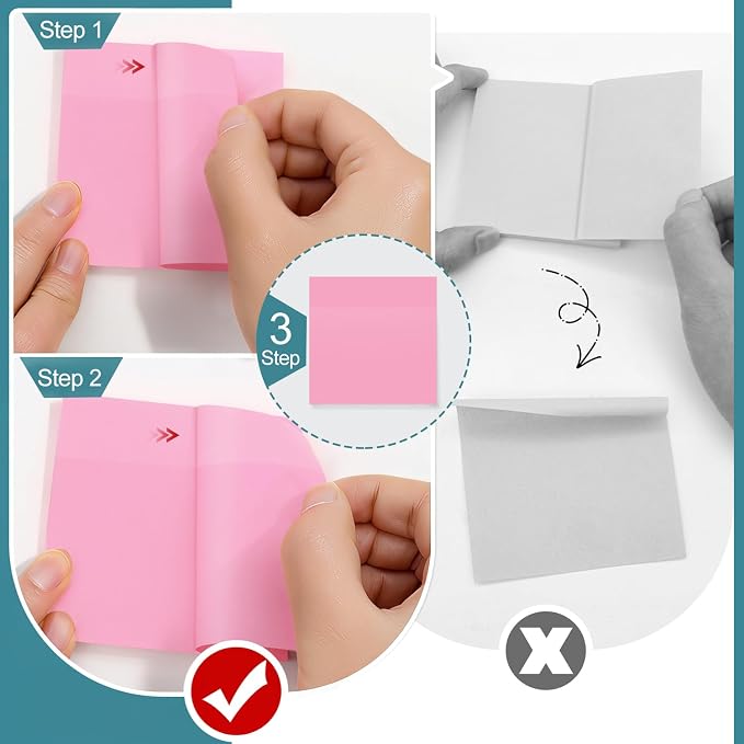 27 Pack of 3x3 Inch Sticky Notes Self-Stick Memo Pads - Image 2