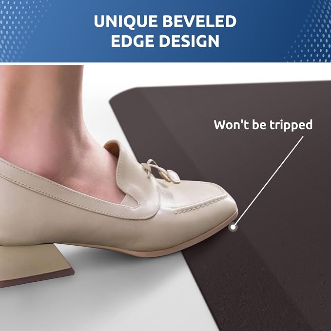 KitchenClouds Kitchen Mat Cushioned Anti Fatigue Kitchen Rug Non Slip Standing - Image 6