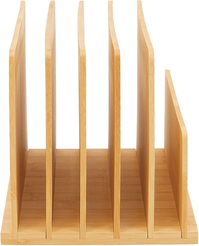 Bamboo Wooden Mail Holder, File Sorter - Image 9