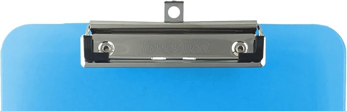 Trade Quest Plastic Clipboard Opaque Color Letter Size Low Profile Clip - Image 5