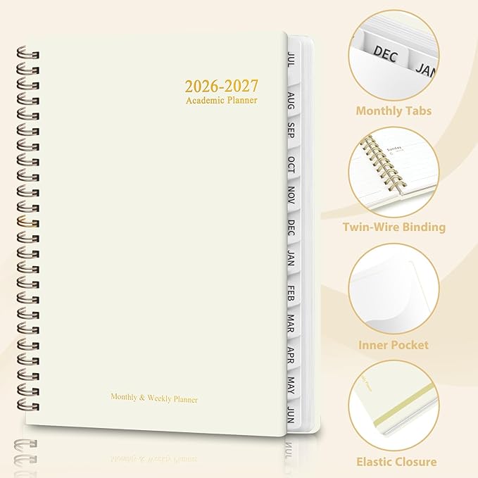 Planner 2026-2027, Weekly and Monthly Academic Planner, July 2026 - Image 4