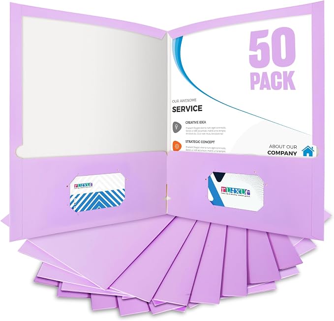 BIBRADAA® 50 Packs File Folders, File Folder by BIBRADAA