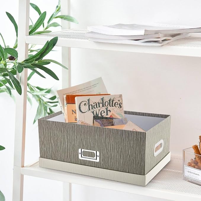 Briful Set of 2 Decorative Storage Boxes - Image 5