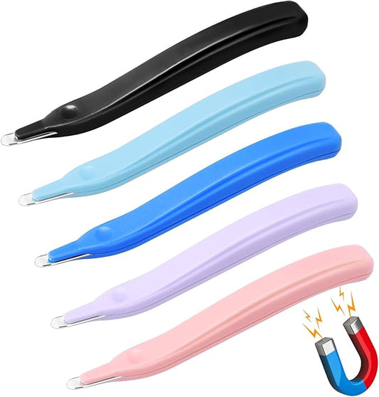 5 Pack Magnetic Staple Remover Tools, Professional Stapler Removers Staple by MECHEER