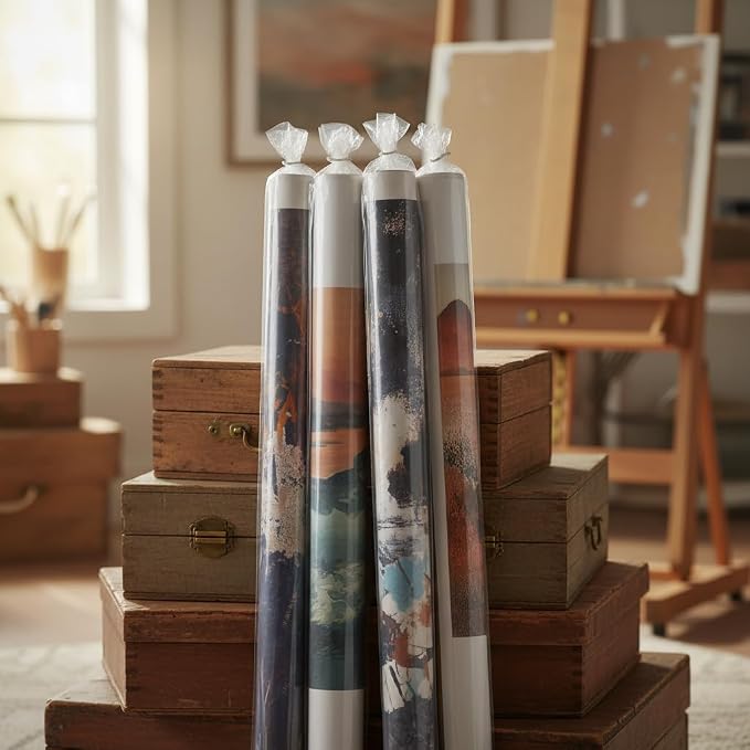 20PCS 8" x 60" Extra Long Clear Plastic Sleeves - Image 6