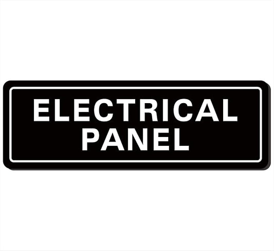 Electrical Panel Sign – Standard Electrical Cabinet Sign, Premium Durable by Unknown