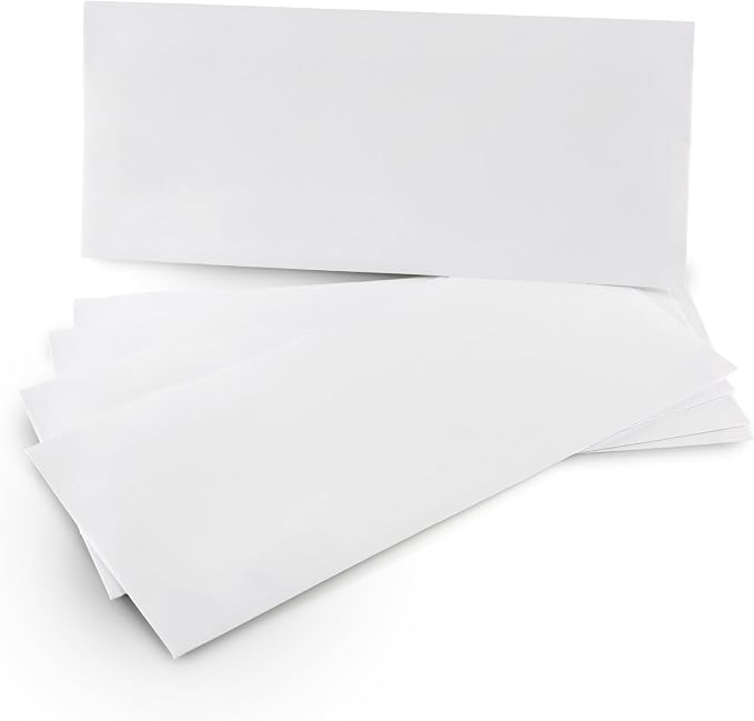 Aimoh #10 Security Self Seal Envelopes – 500 Qty |No Window, 4⅛ x 9½", 24 LB - Image 2