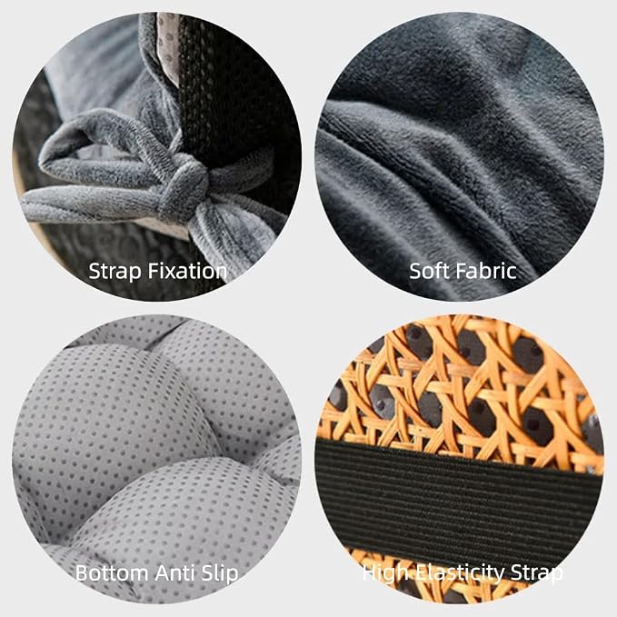 Office Chair Cushion Plush Seat Pad - Image 4