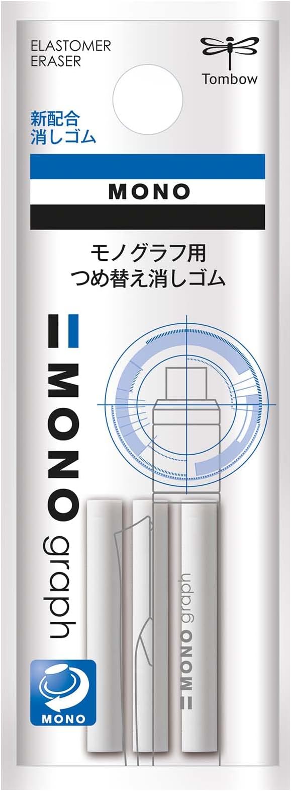 Tombow Mono Graph Eraser Refill by Tombow
