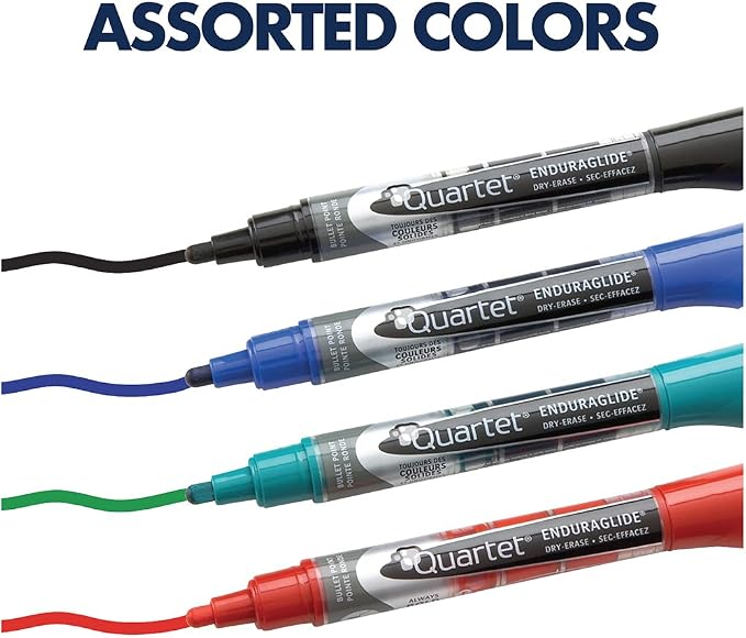 Quartet Dry Erase Markers, Bullet Tip, EnduraGlide, Home School & Office - Image 7