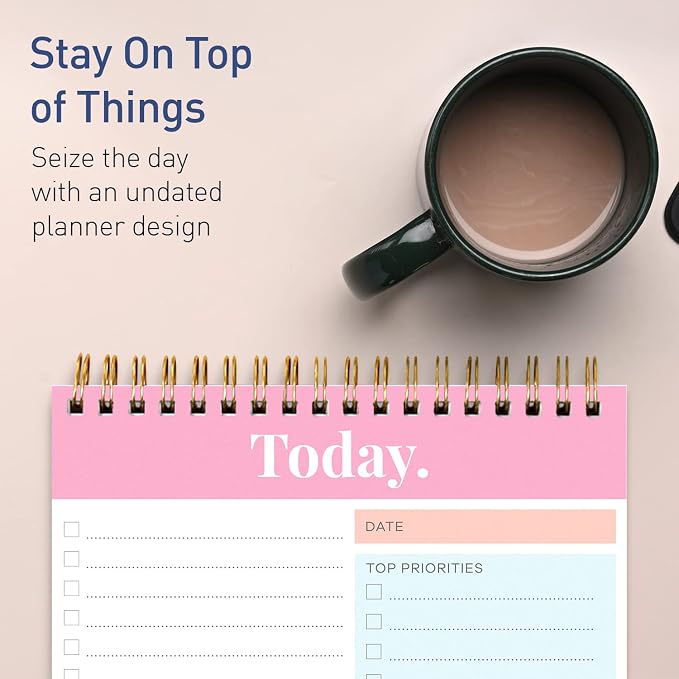 Sweetzer & Orange Daily & Weekly To Do List Notepad – Undated Work Planner & - Image 7