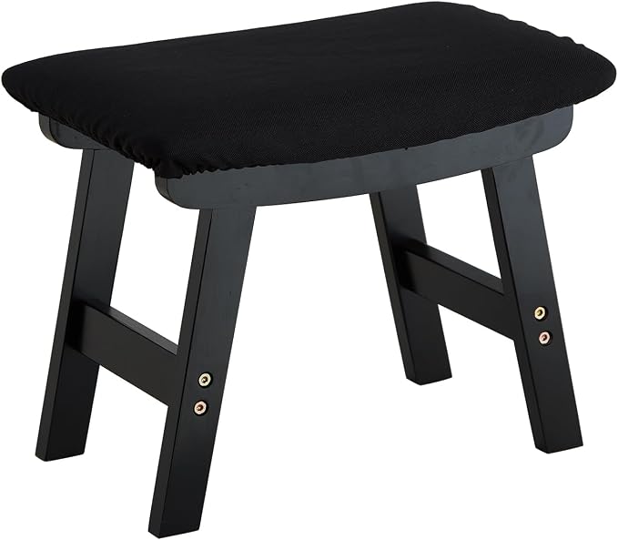 Foot Stool Ottoman Foot Rest Under Desk, Small Stool - Image 8