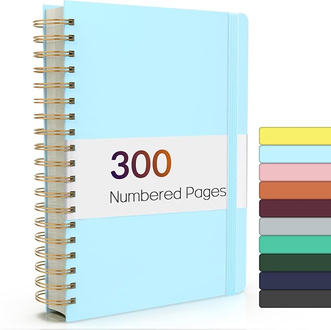 Forvencer Lined Spiral Journal Notebook by Forvencer