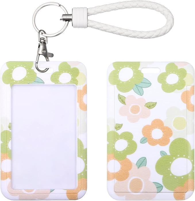 ID Card Badge Holder Key Chain by SHININGEYES