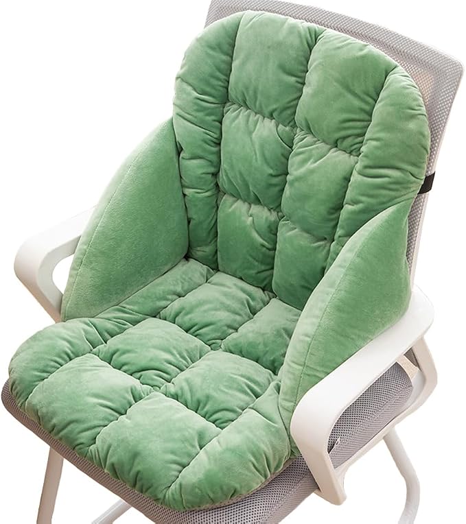 LYFJMUS High Back Office Chair Cushion Soft Desk Chair Pad by Unknown