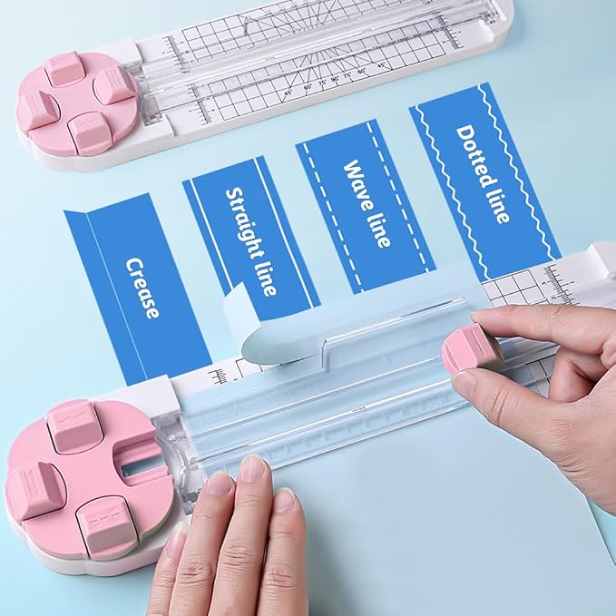 Paper Cutter, 4-in-1 Paper Trimmer, Photo Cutter, Perforated, Creasing - Image 3