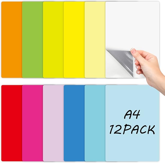 Dry Erase Board Sticker- Whiteboard Stickers-8.27''x11.69'' Removable Dry Erase by zcsame