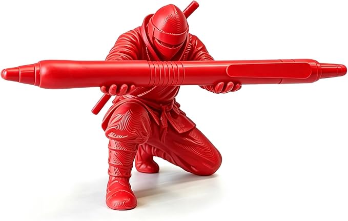 3D Printed Ninja Pen Holder by Unknown