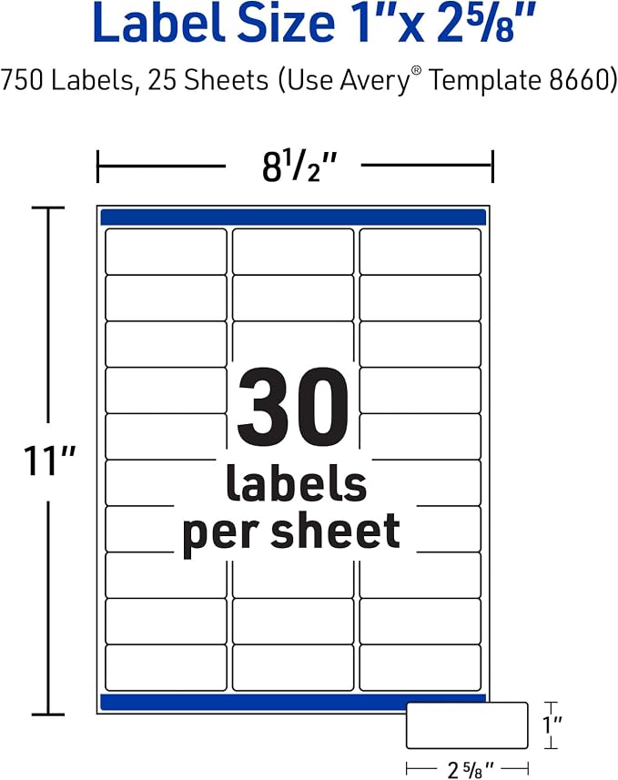 Avery Printable Address Labels - Image 5