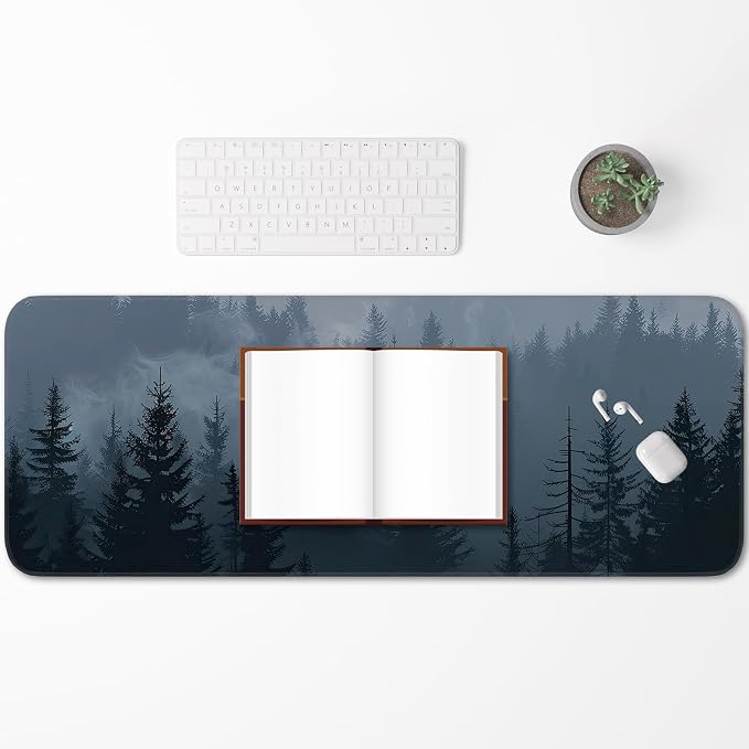 Mouse Pad, Misty Forest Pattern, Non-Slip Rubber Gaming Mouse Pad - Image 6