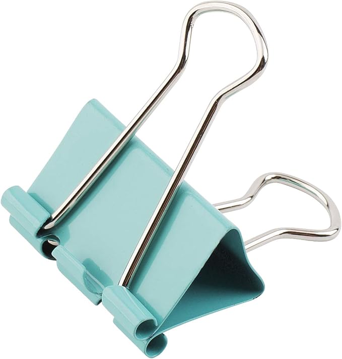 Mr. Pen- Binder Clips, 1.25 inch, 25 Pack | Colored Colored Binder Paper Clips - Image 7