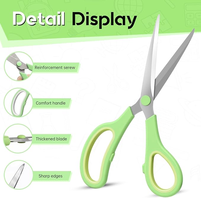 Scissors 8.5 Inch scissors all purpose - Image 4