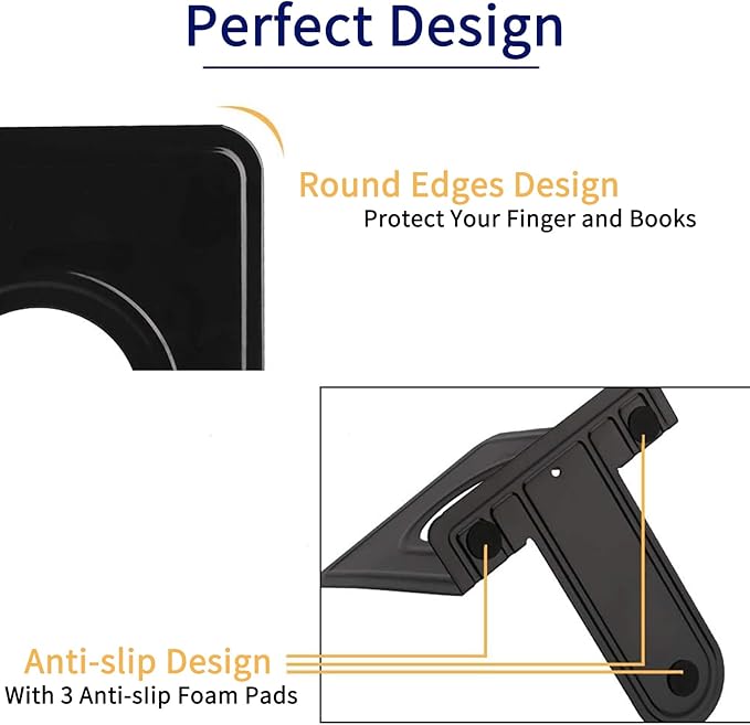 Jekkis 20pcs Book Ends Metal Bookends - Image 4