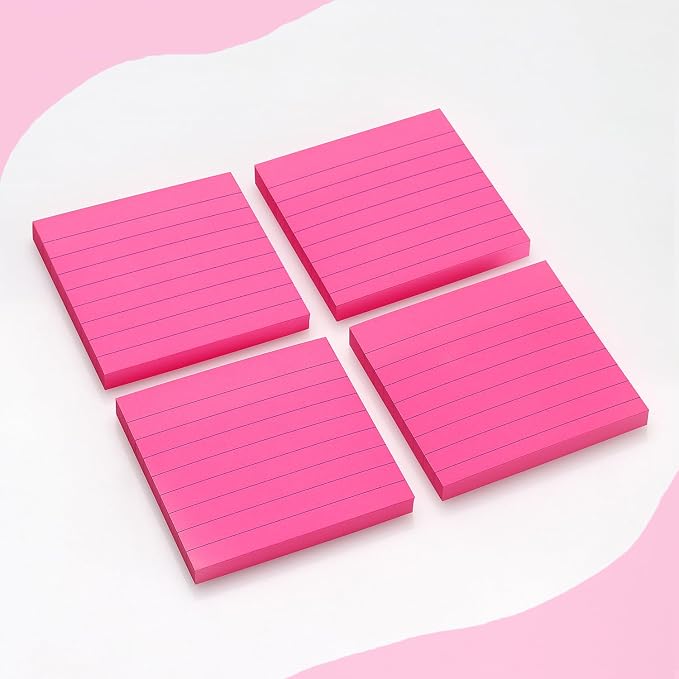 Lined Sticky Notes 3x3 Sticky Notes - Image 3