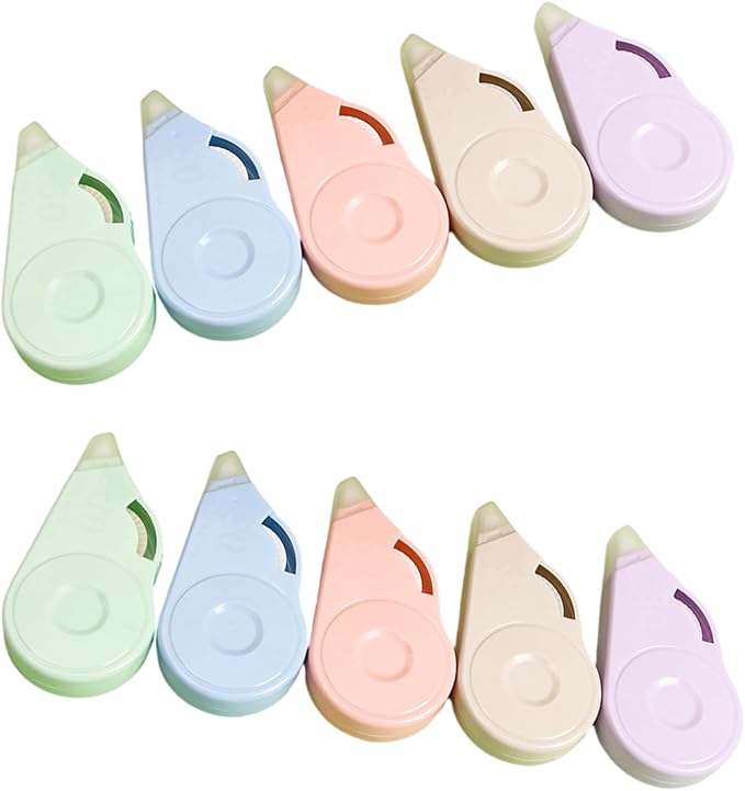 10Pcs Correction Tape Roller 8mx5mm Quick Dry White Out Correction Tape Total - Image 5