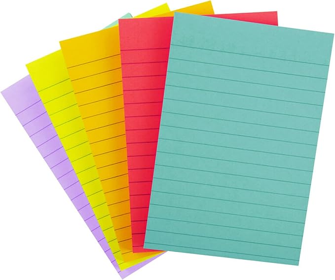 Post-it Super Sticky Lined Notes 4x6 | Bright Colors | Double Sticking Power | - Image 13