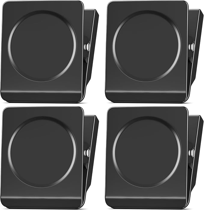FINDMAG Extra Large Heavy Duty Magnetic Clips by FINDMAG
