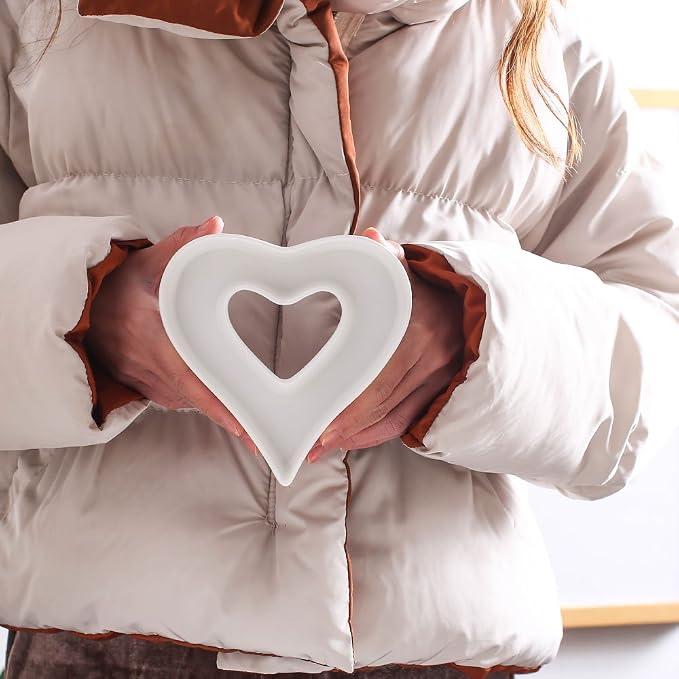 Coffeezone Heart Shape Small Candy Dish & Nuts Decorative Plates, Wedding Gift - Image 5