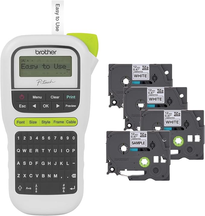 Brother P-Touch, Easy Portable Label Maker Bundle by Unknown