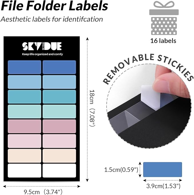 SKYDUE Accordion File Organizer, Expanding File Folder - Image 4