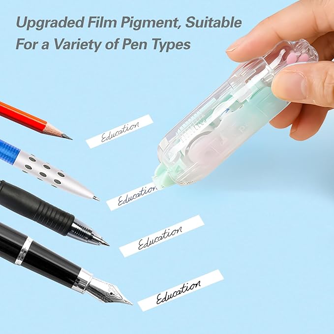 Correction Tape, Mini Retractable Correction Tape Pen, - Image 4