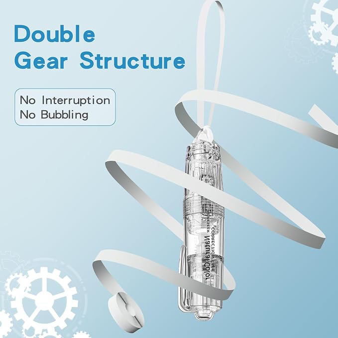 White Retractable Correction Tapes, 2 Cute Pre-Loaded Correctors - Image 4